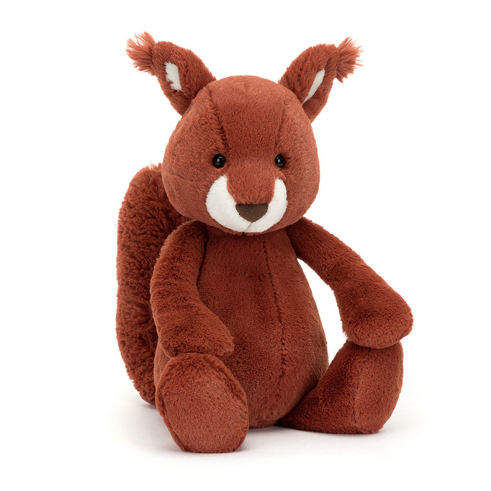 Brown Jellycat Bashful Squirrel | US-EYJW95368