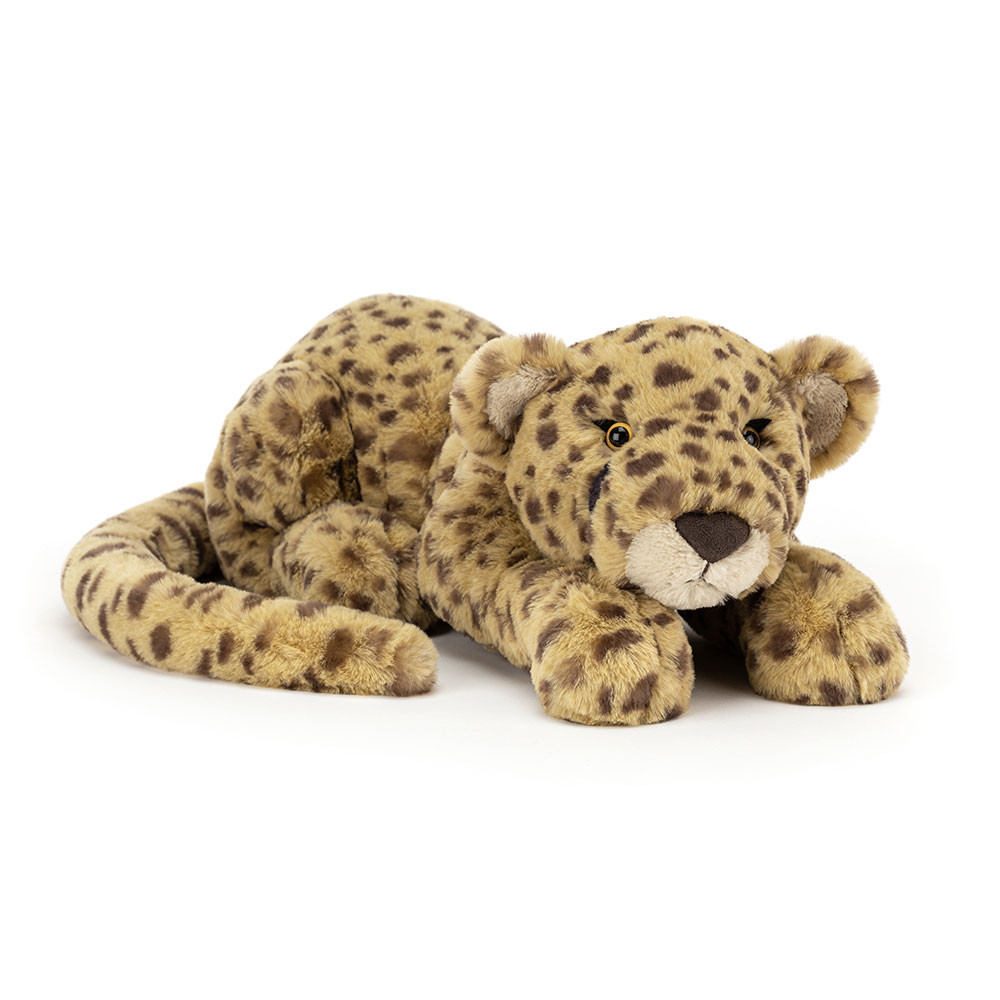 Brown Jellycat Charley Cheetah | US-HZSK28034