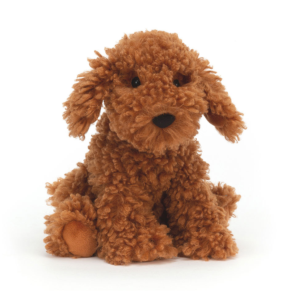 Brown Jellycat Cooper Doodle Dog | US-SERU38694