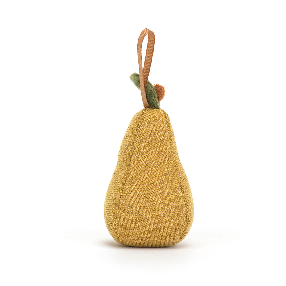 Brown Jellycat Festive Folly Pear | US-NHSO94678