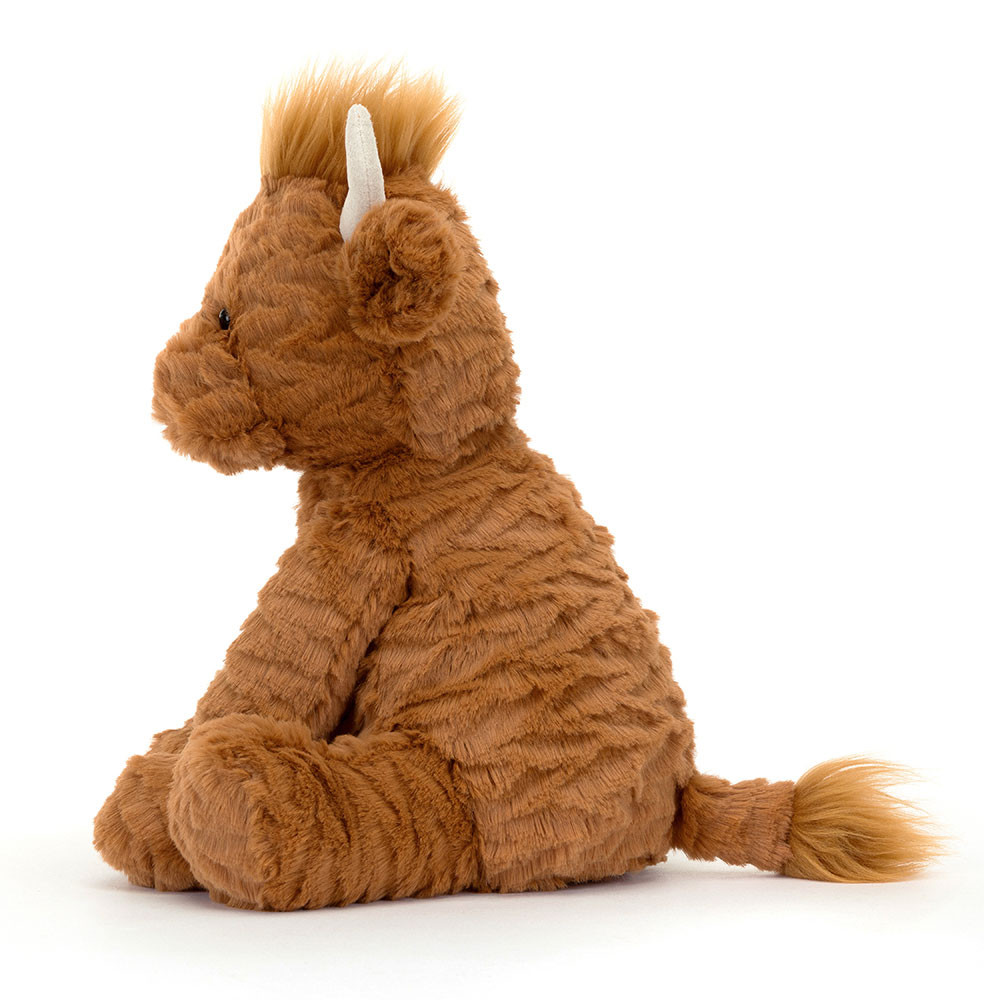 Brown Jellycat Fuddlewuddle Highland Cow | US-YXCS25104