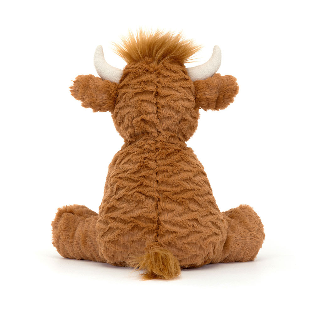 Brown Jellycat Fuddlewuddle Highland Cow | US-YXCS25104