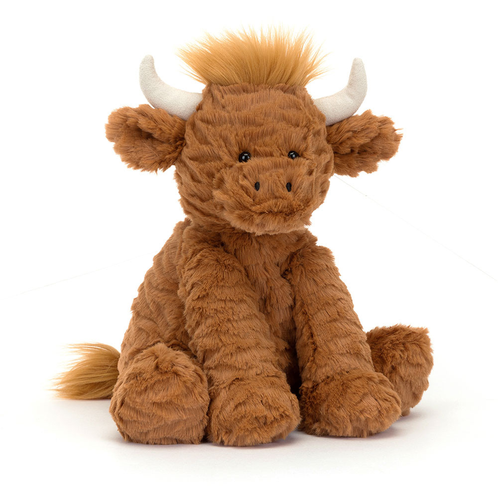 Brown Jellycat Fuddlewuddle Highland Cow | US-YXCS25104