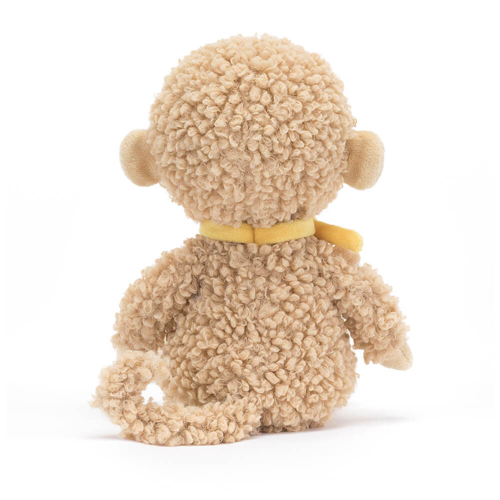 Brown Jellycat Fuzzkin Monkey | US-BHID20586