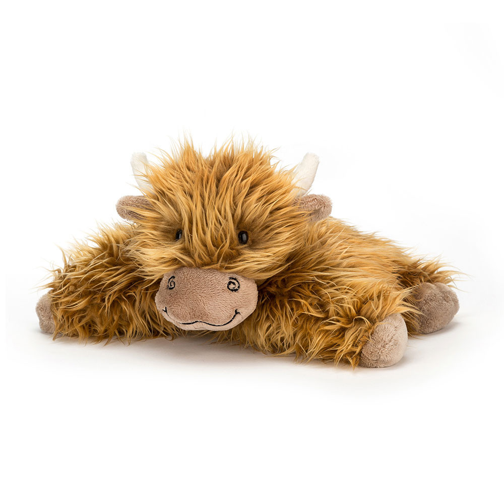 Brown Jellycat Truffles Highland Cow | US-BUCA87213