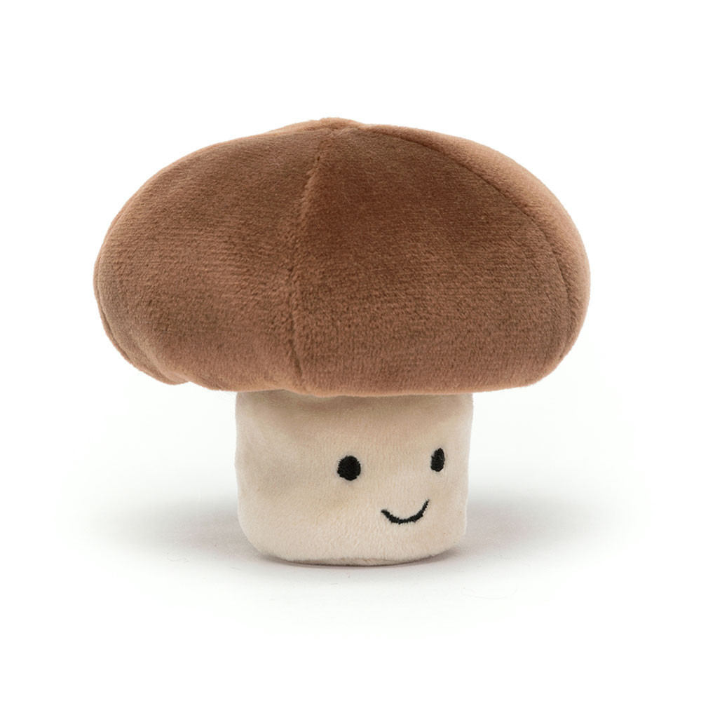 Brown / Beige Jellycat Vivacious Vegetable Mushroom | US-SONQ71492