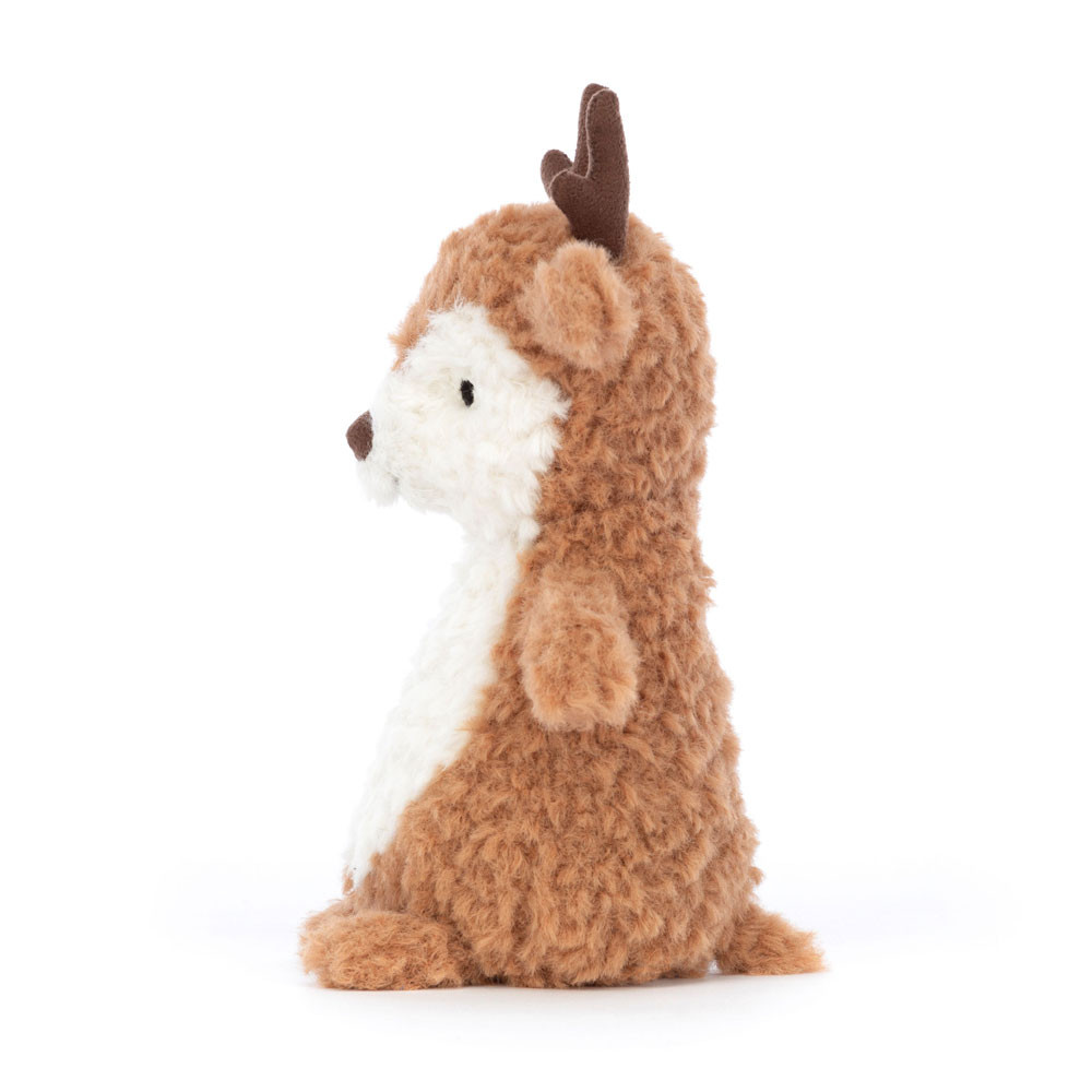 Brown / Beige Jellycat Wee Reindeer | US-QYES42701