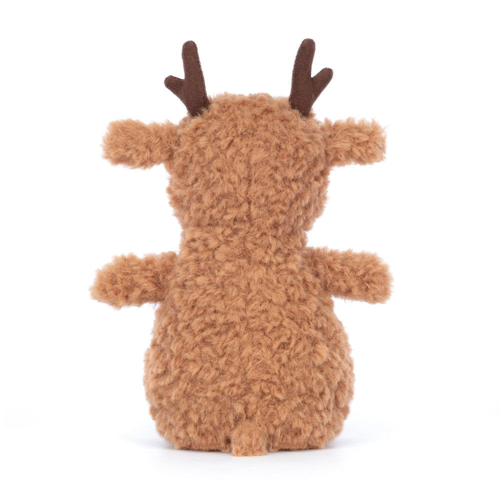 Brown / Beige Jellycat Wee Reindeer | US-QYES42701