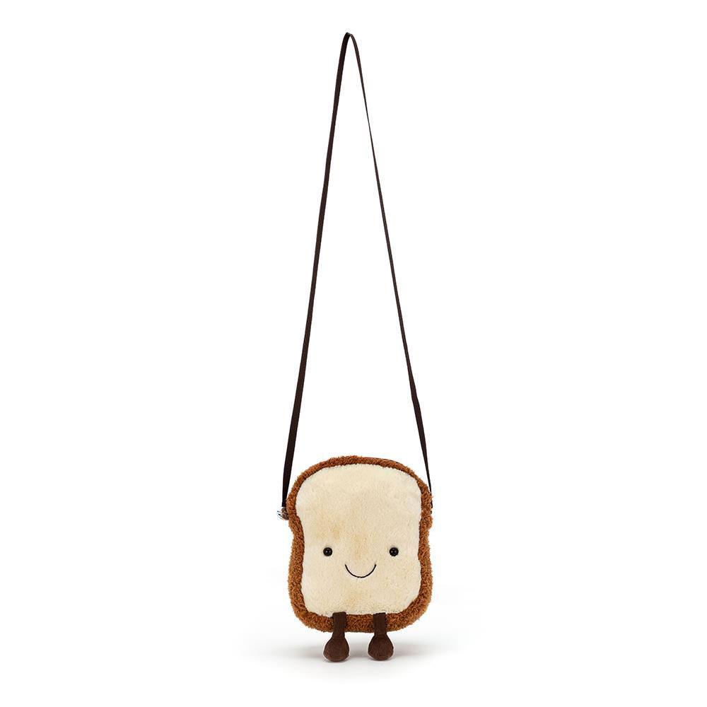 Brown / Cream Jellycat Amuseables Toast Bag | US-SJEW03762