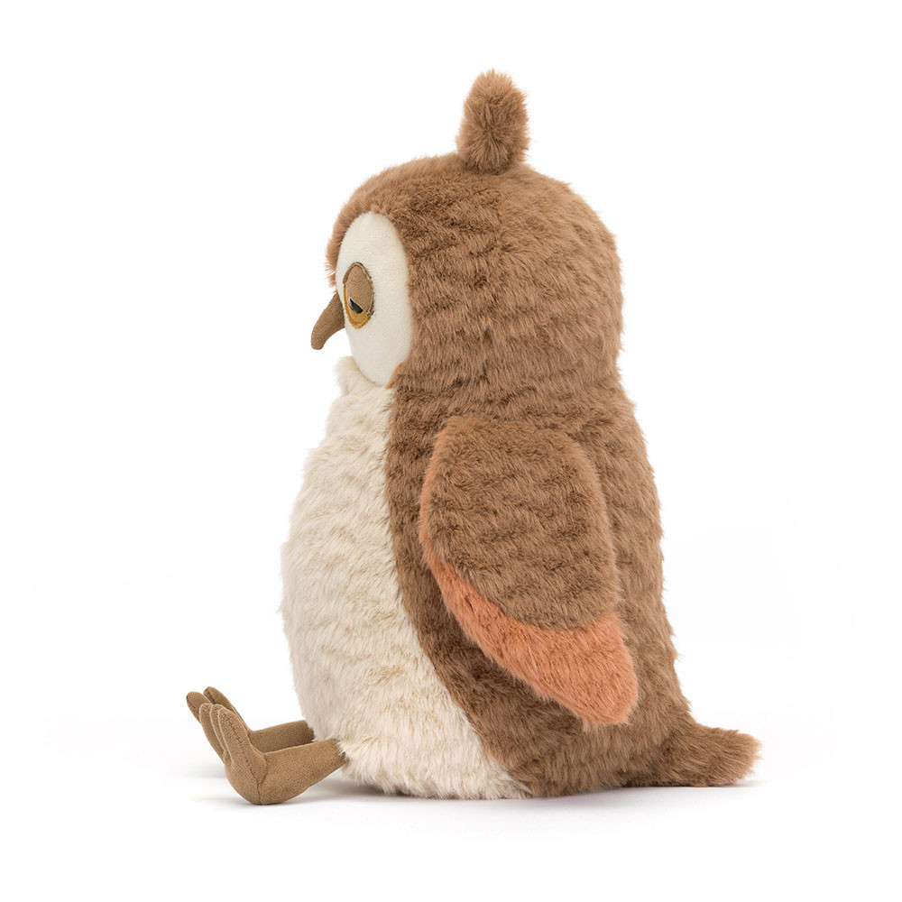 Brown / Cream Jellycat Oakley Owl | US-DTJI76853