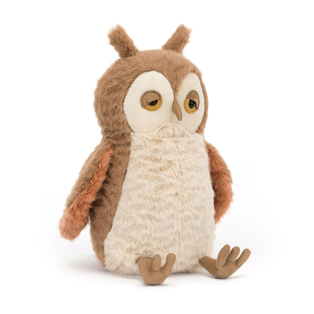 Brown / Cream Jellycat Oakley Owl | US-DTJI76853