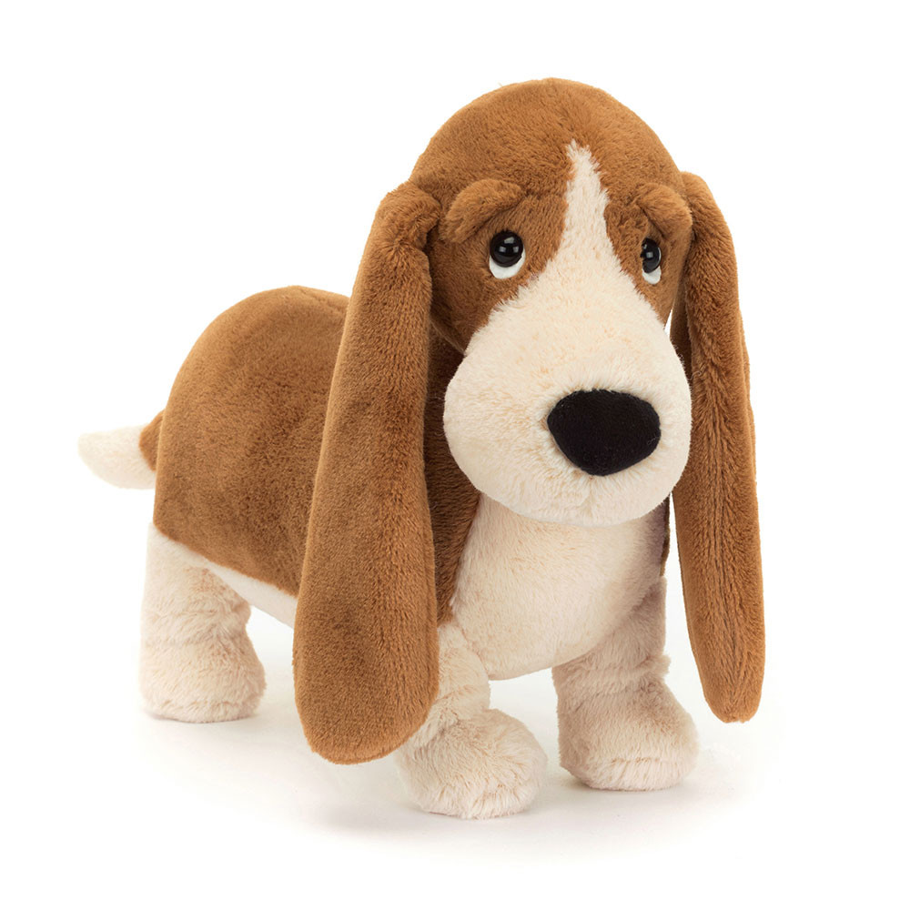 Brown / Cream Jellycat Randall Basset Hound | US-JKNE84135