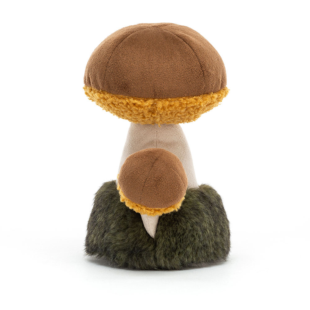 Brown / Dark Green Jellycat Wild Nature Boletus Mushroom | US-XJTW42185