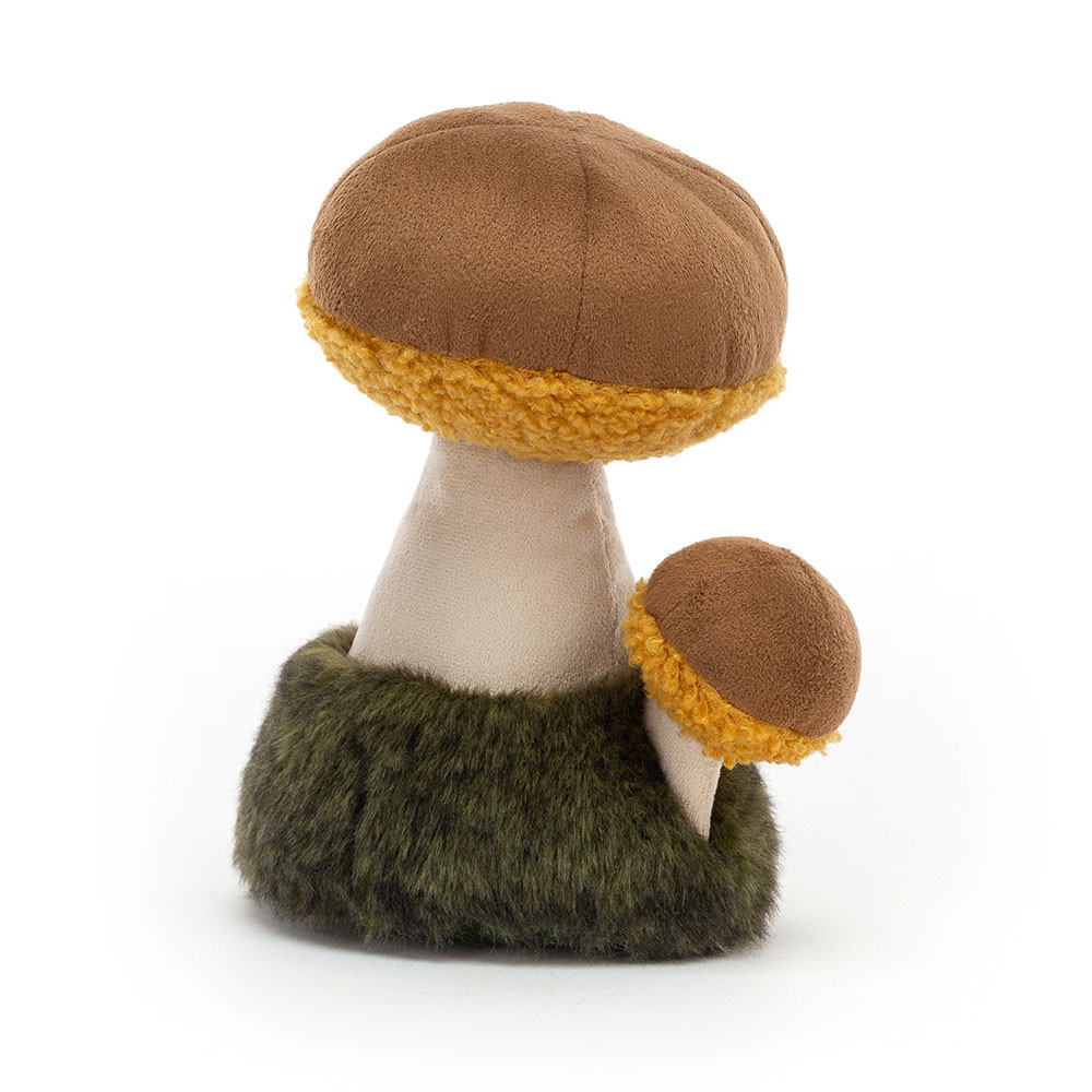 Brown / Dark Green Jellycat Wild Nature Boletus Mushroom | US-XJTW42185