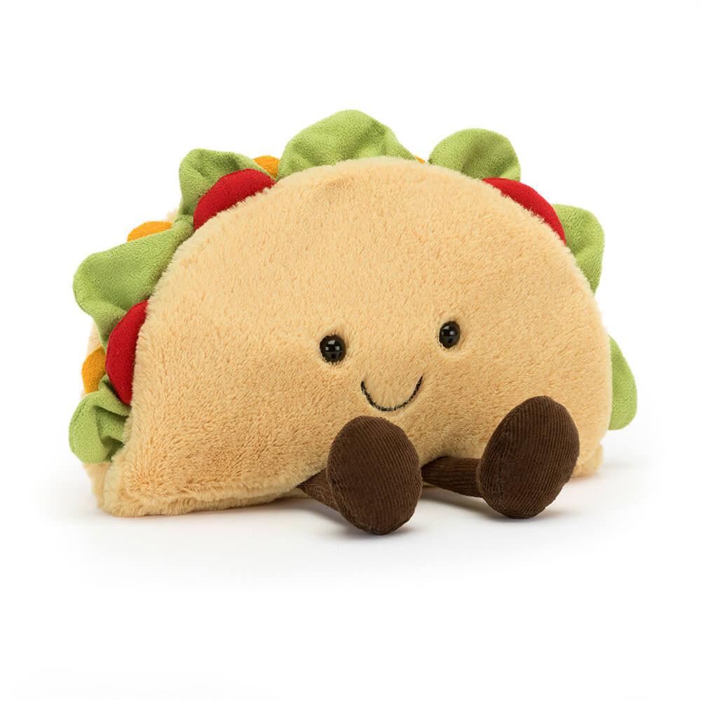 Brown / Green Jellycat Amuseables Taco | US-TKJX64305