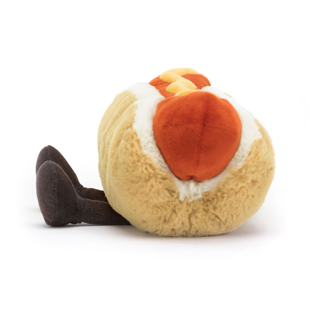 Brown / Orange Jellycat Amuseables Hot Dog | US-FSXM81246