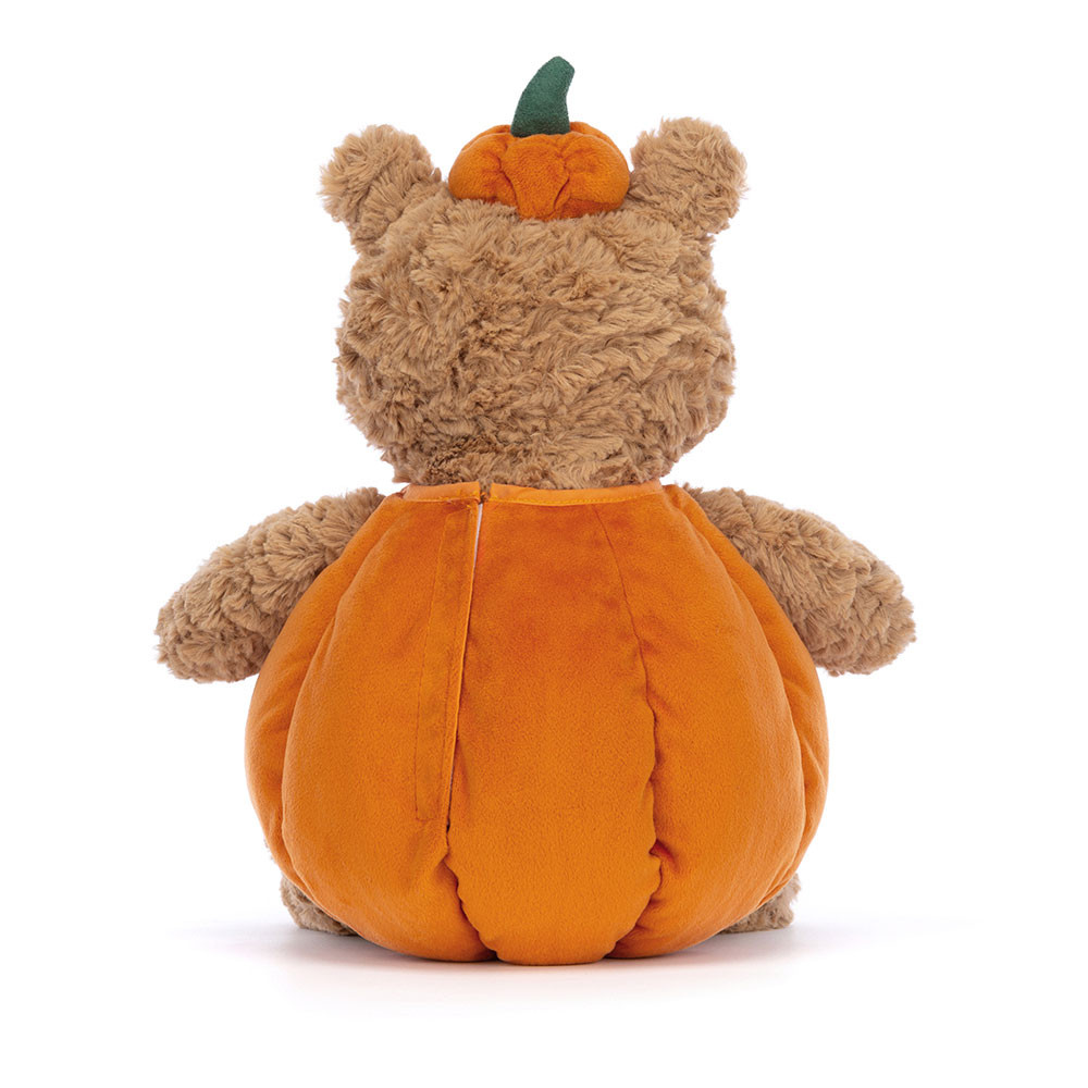 Brown / Orange Jellycat Bartholomew Bear Pumpkin | US-ZIXP19574