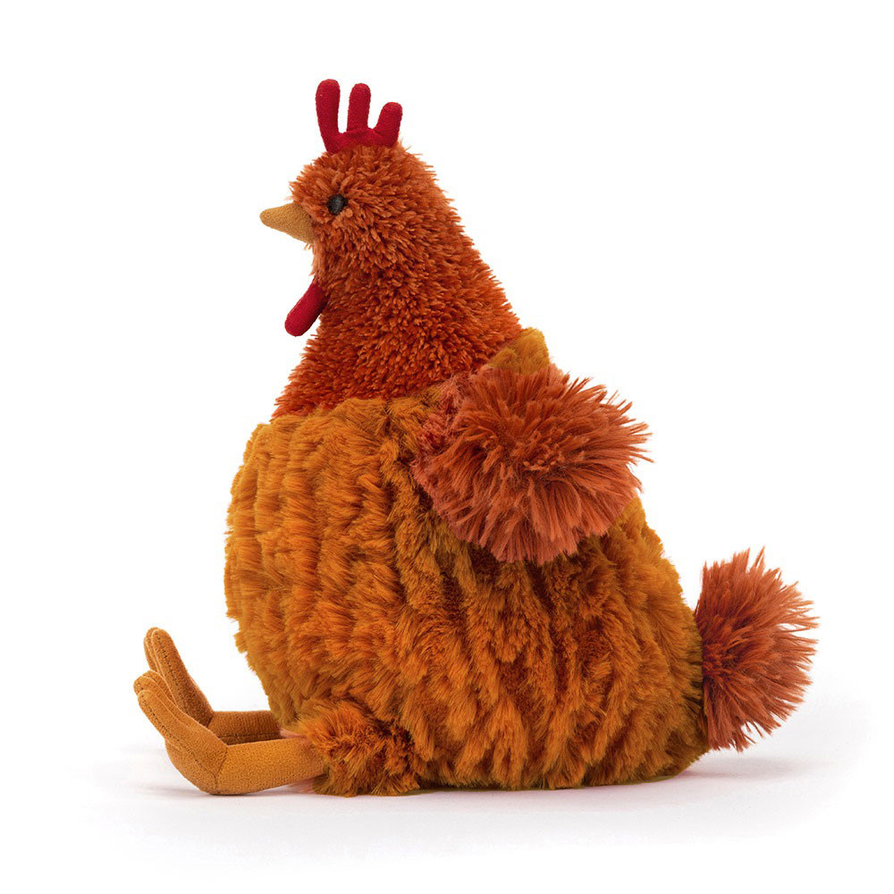 Brown / Red Jellycat Cecile Chicken | US-WIMD82456