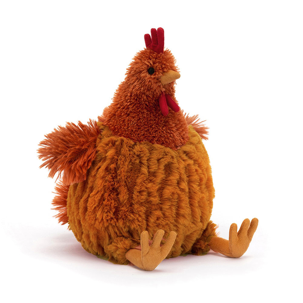 Brown / Red Jellycat Cecile Chicken | US-WIMD82456