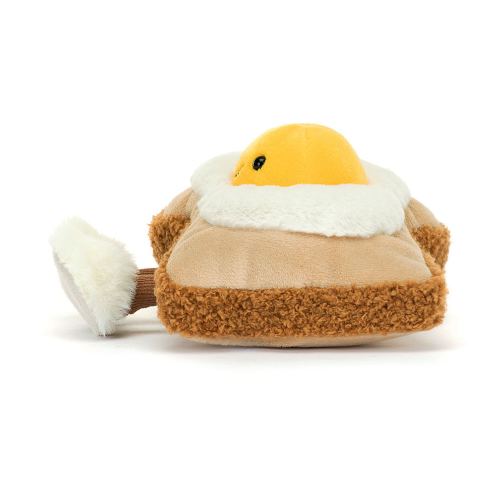 Brown / White Jellycat Amuseables Egglantine Egg On Toast | US-AGVZ75139