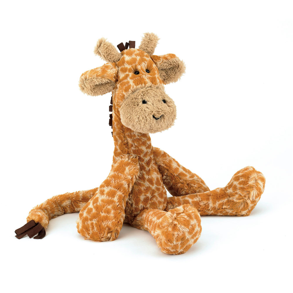 Brown / Yellow Jellycat Merryday Giraffe | US-ENOS49138