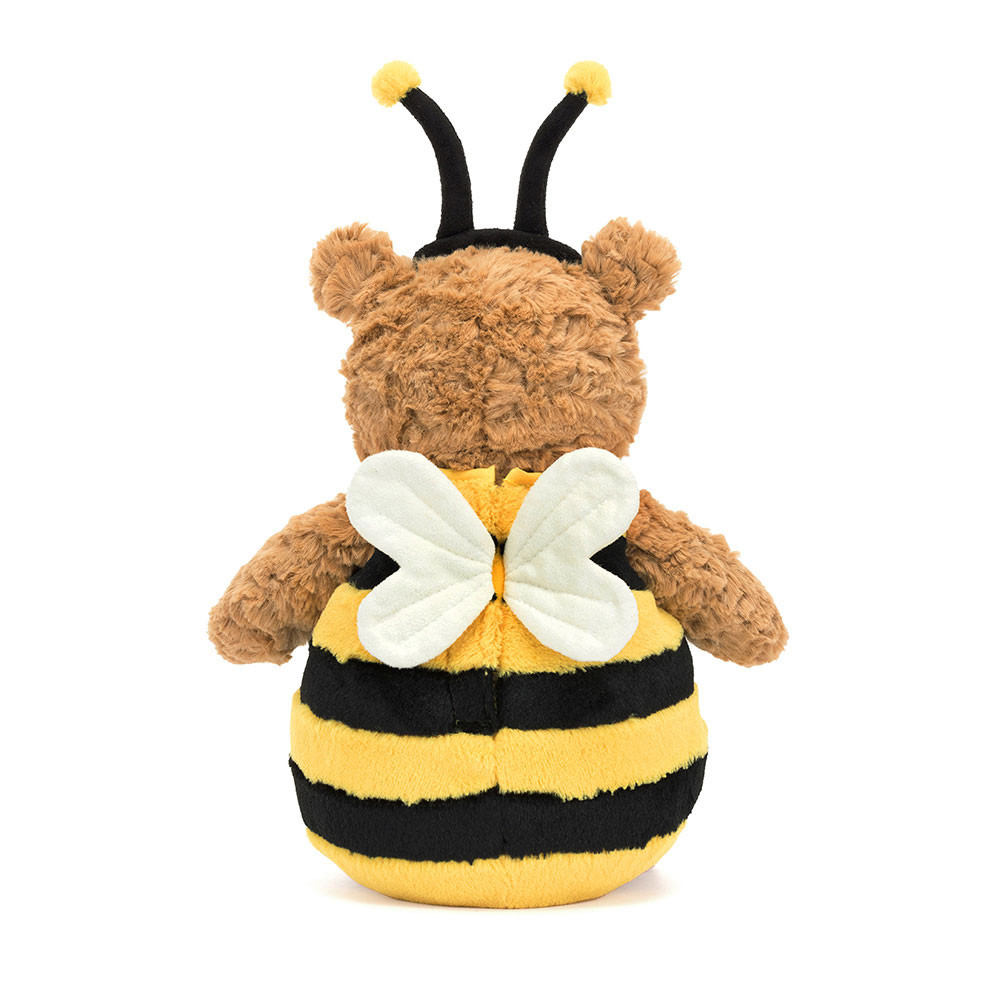 Brown / Yellow / Black Jellycat Bartholomew Bear Bumblebee | US-LRMC95703