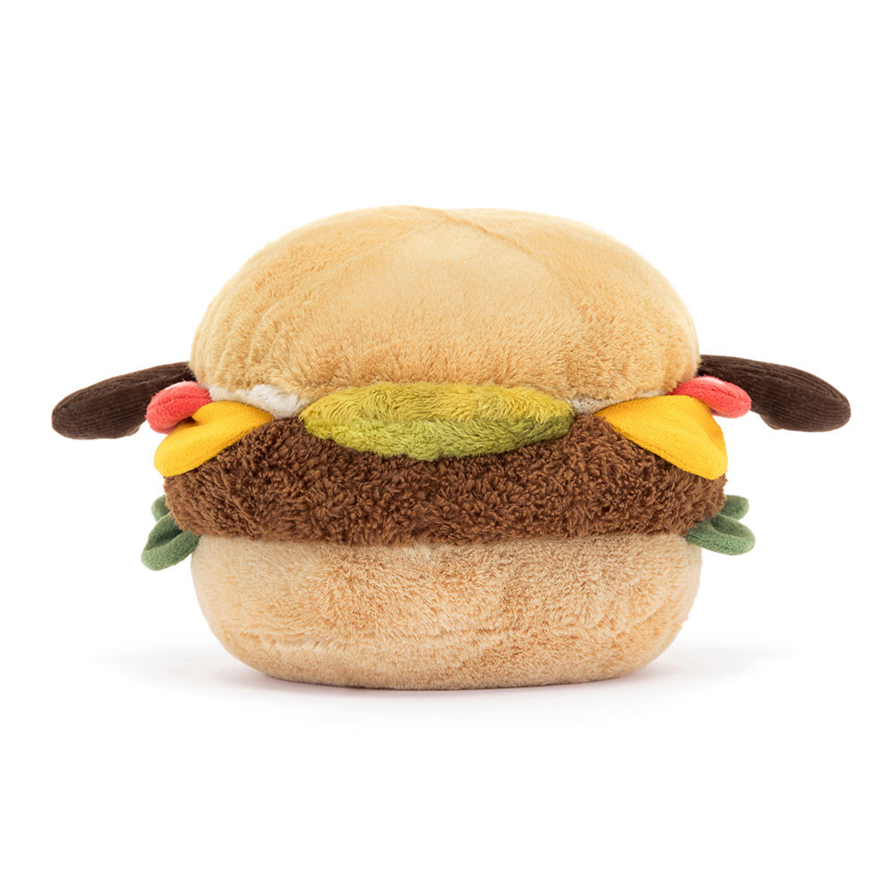 Brown / Yellow / Green Jellycat Amuseables Burger | US-VMJR97120