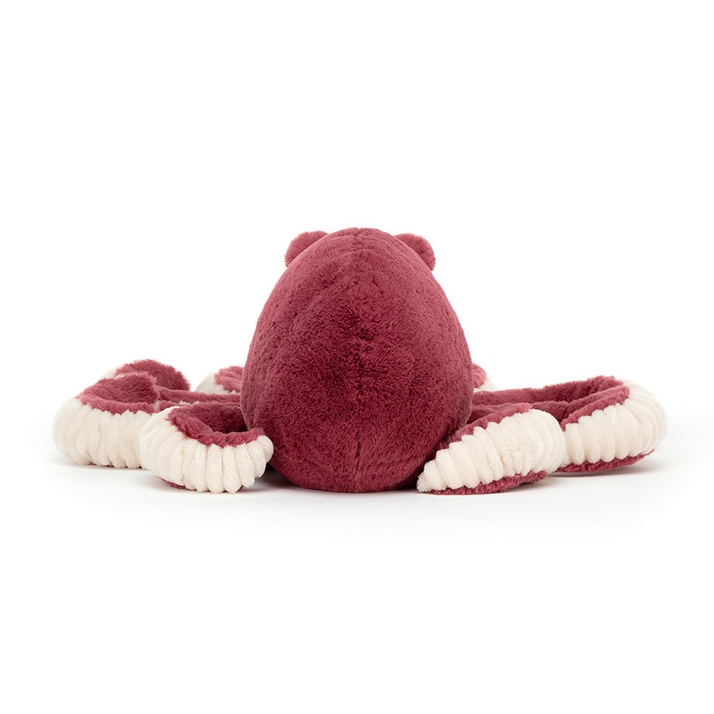 Burgundy Jellycat Obbie Octopus | US-PVMG38294