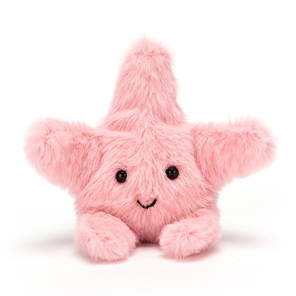 Coral Jellycat Fluffy Starfish | US-UKXW09527