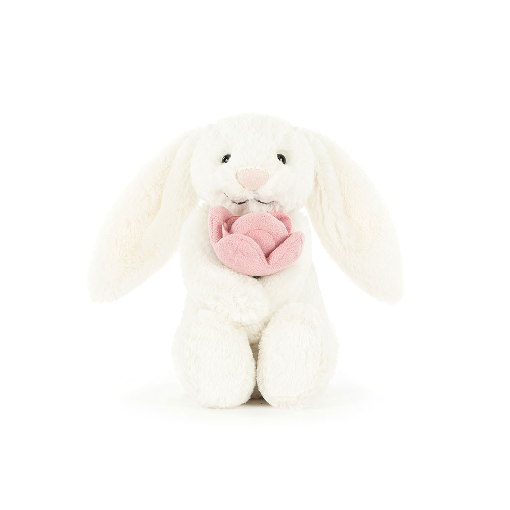 Cream Jellycat Bashful Bunny Peony | US-KCXV32681