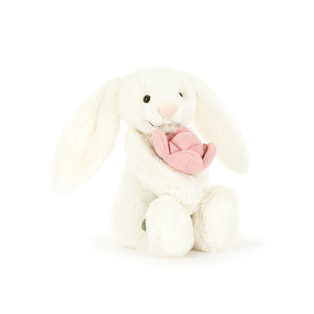 Cream Jellycat Bashful Bunny Peony | US-KCXV32681