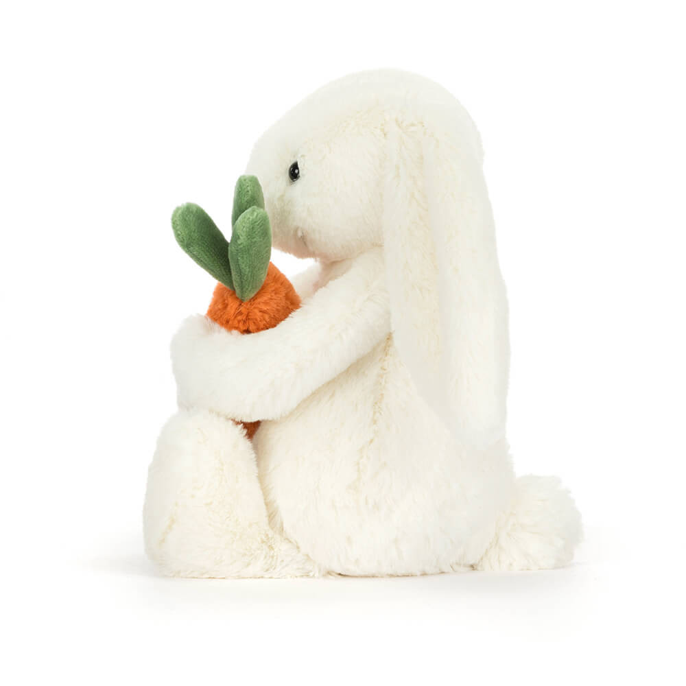 Cream Jellycat Bashful Carrot Bunny | US-GSXW30719