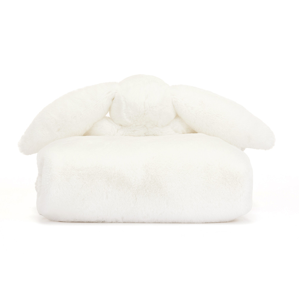 Cream Jellycat Bashful Luxe Bunny Blankie | US-LXEA54691