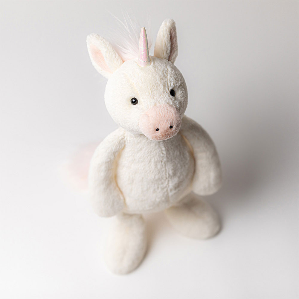 Cream Jellycat Bashful Unicorn | US-STDP52048