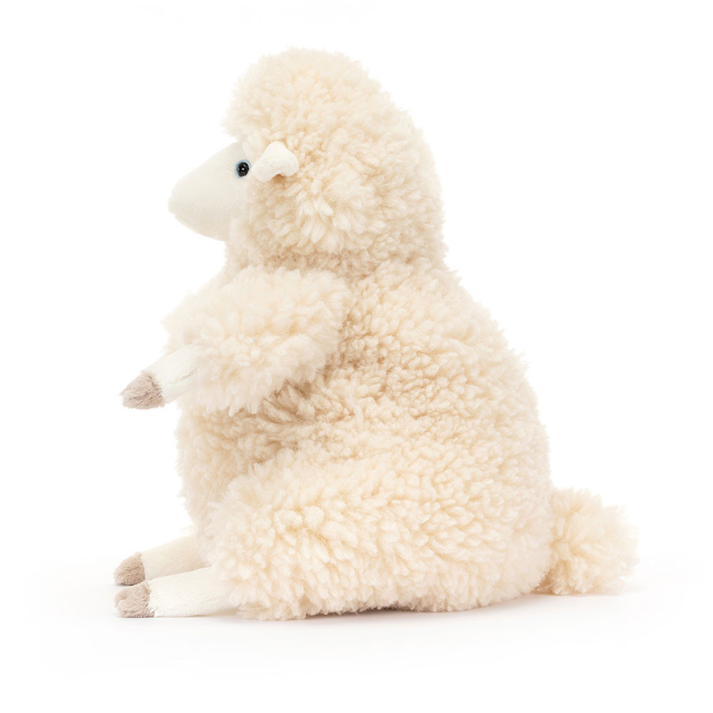 Cream Jellycat Bibbly Bobbly Sheep | US-KTMO80694