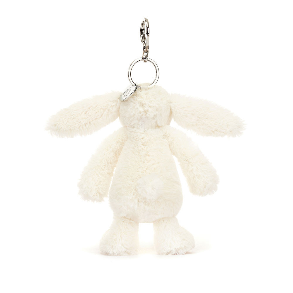 Cream Jellycat Blossom Bunny Berry Bag Charm | US-JDVX13572