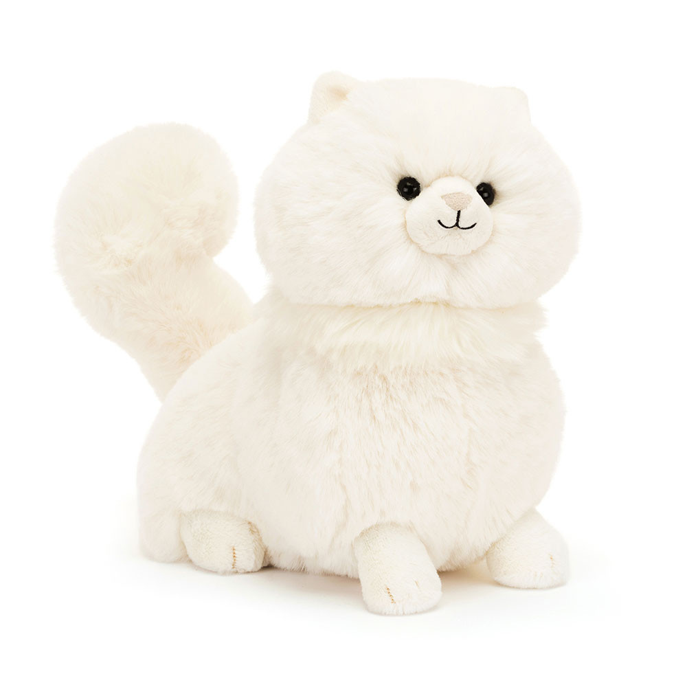 Cream Jellycat Carissa Persian Cat | US-PJLS05916