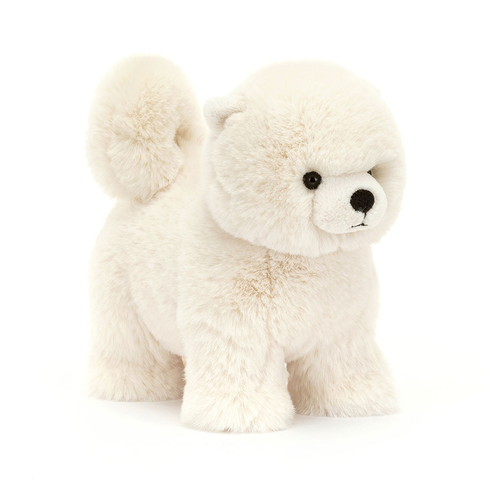 Cream Jellycat Daphne Pomeranian | US-ELXD98017