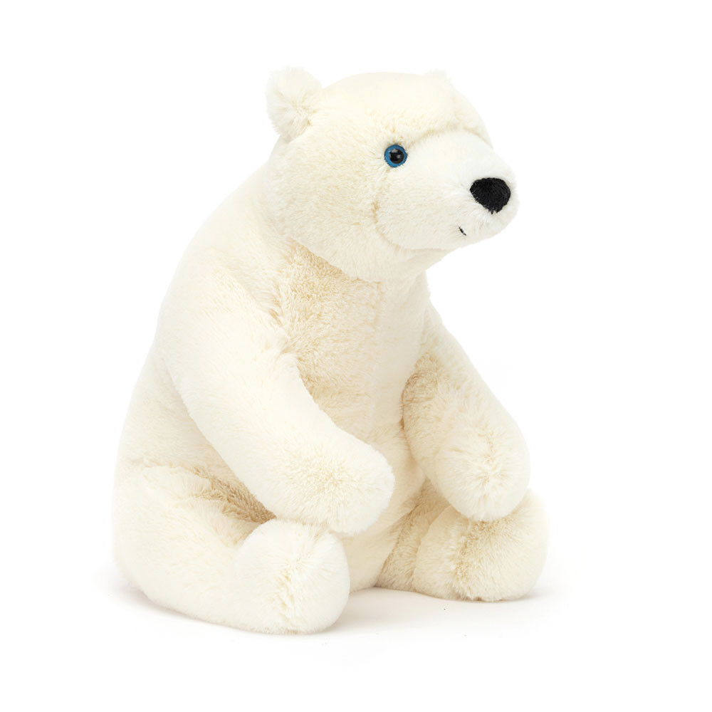 Cream Jellycat Elwin Polar Bear | US-NHRP73654