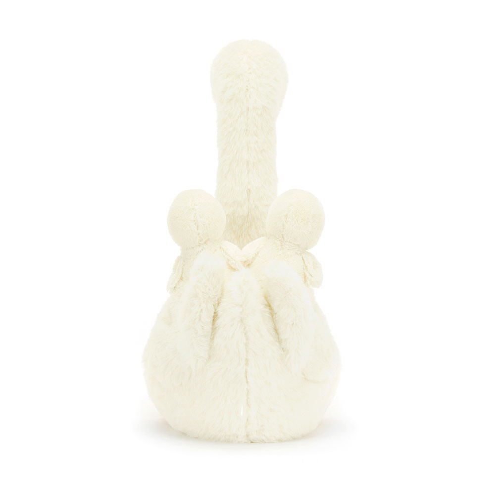 Cream Jellycat Featherful Swan | US-EZFH69127