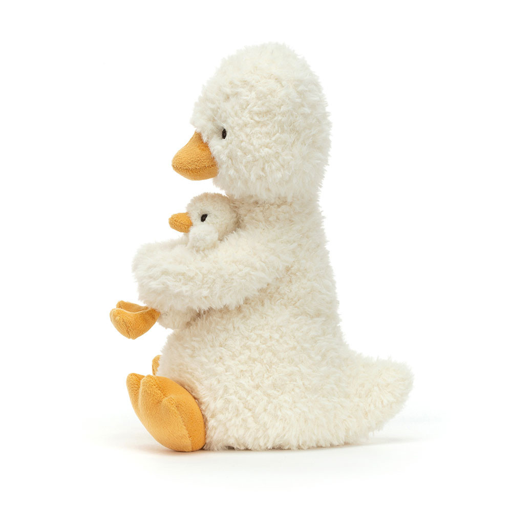 Cream Jellycat Huddles Duck | US-GDPI48953