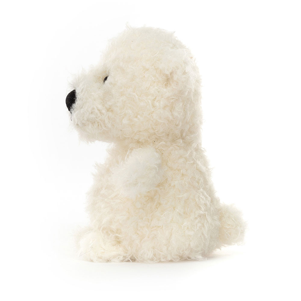 Cream Jellycat Little Polar Bear | US-ASVL43689