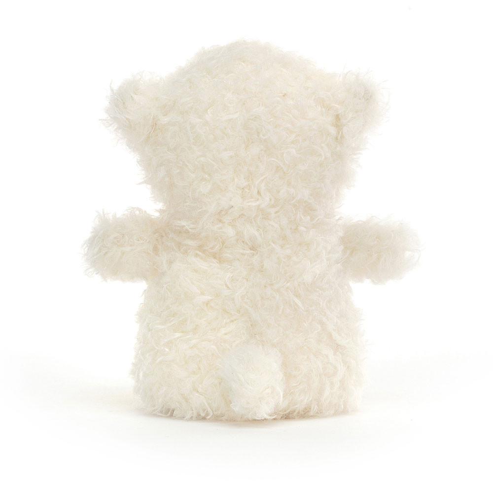 Cream Jellycat Little Polar Bear | US-ASVL43689