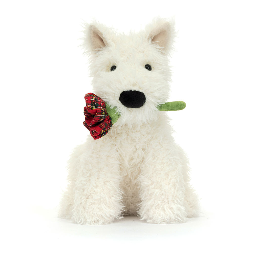 Cream Jellycat Munro Scottie Dog Love You | US-EUXW23056