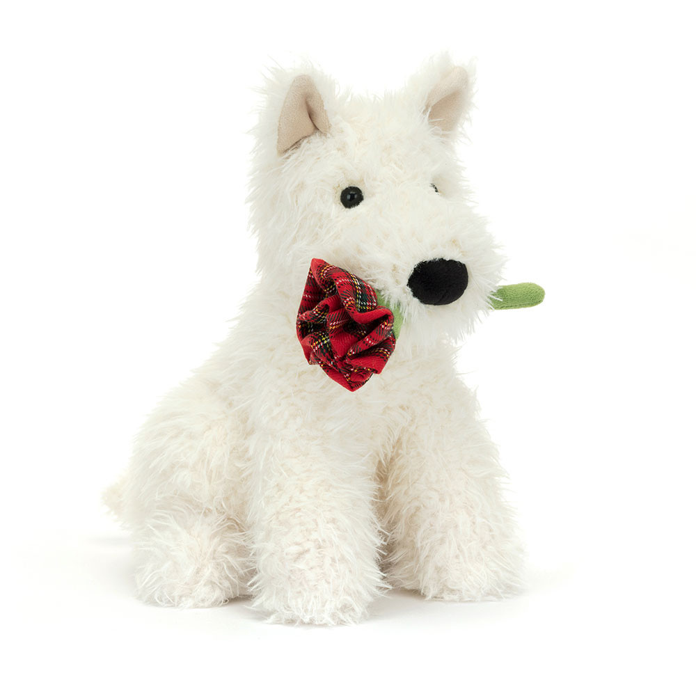 Cream Jellycat Munro Scottie Dog Love You | US-EUXW23056