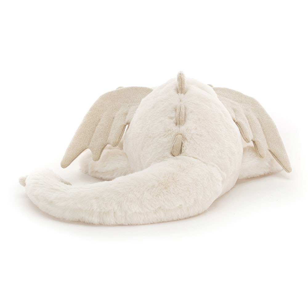 Cream Jellycat Snow Dragon | US-DKVX60439