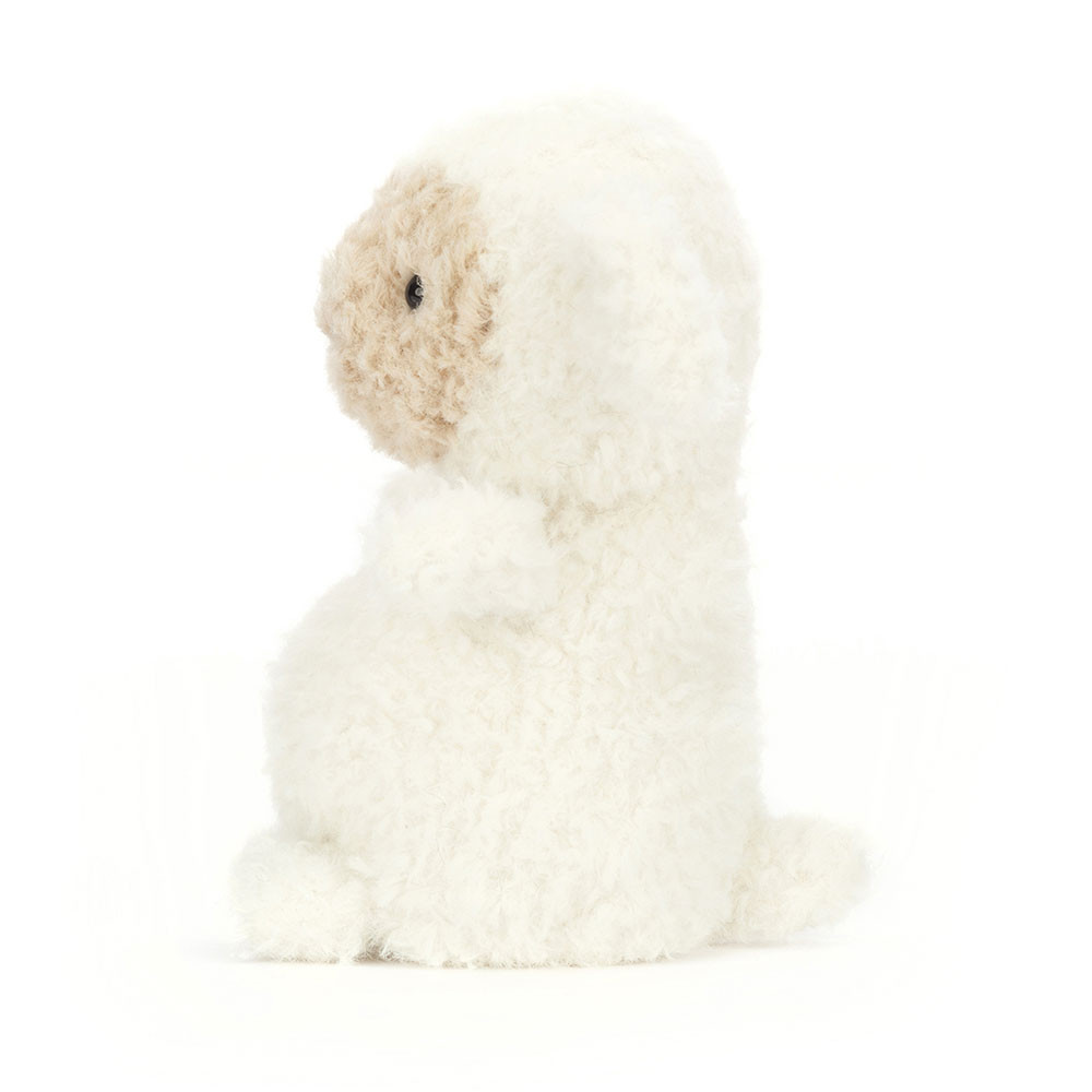 Cream Jellycat Wee Lamb | US-JNGR96374