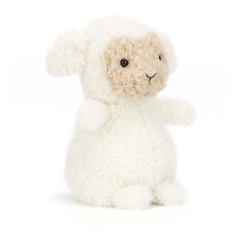 Cream Jellycat Wee Lamb | US-JNGR96374