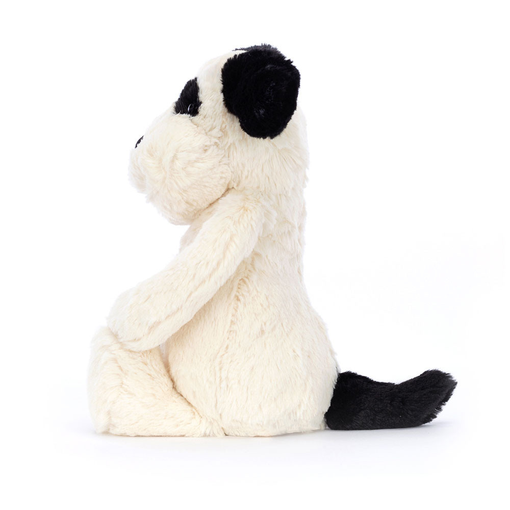 Cream / Black Jellycat Bashful Puppy | US-FUAO51374