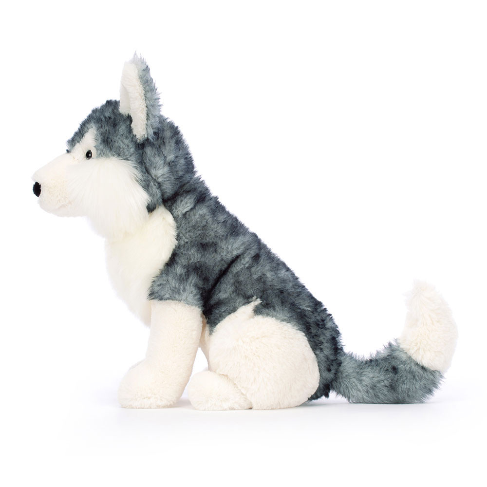 Cream / Blue Grey Jellycat Jackson Husky | US-ETMJ96043